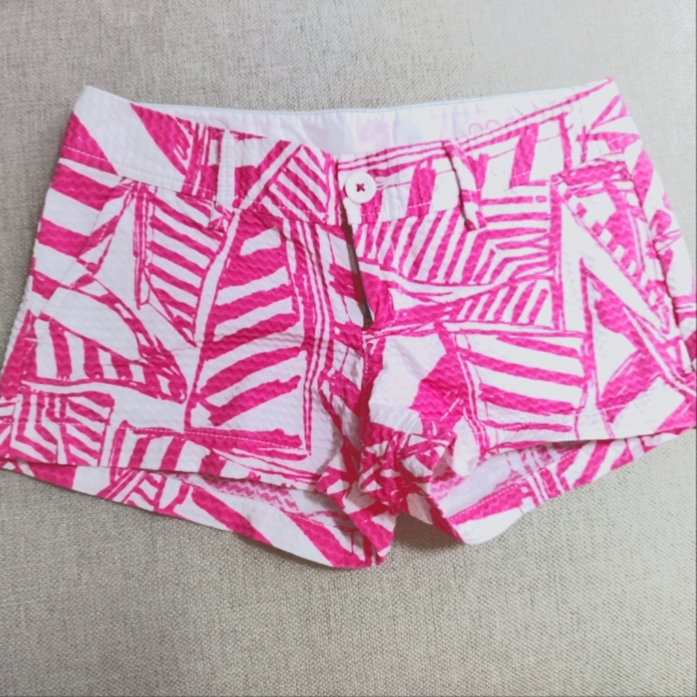Lilly Pulitzer shorts.